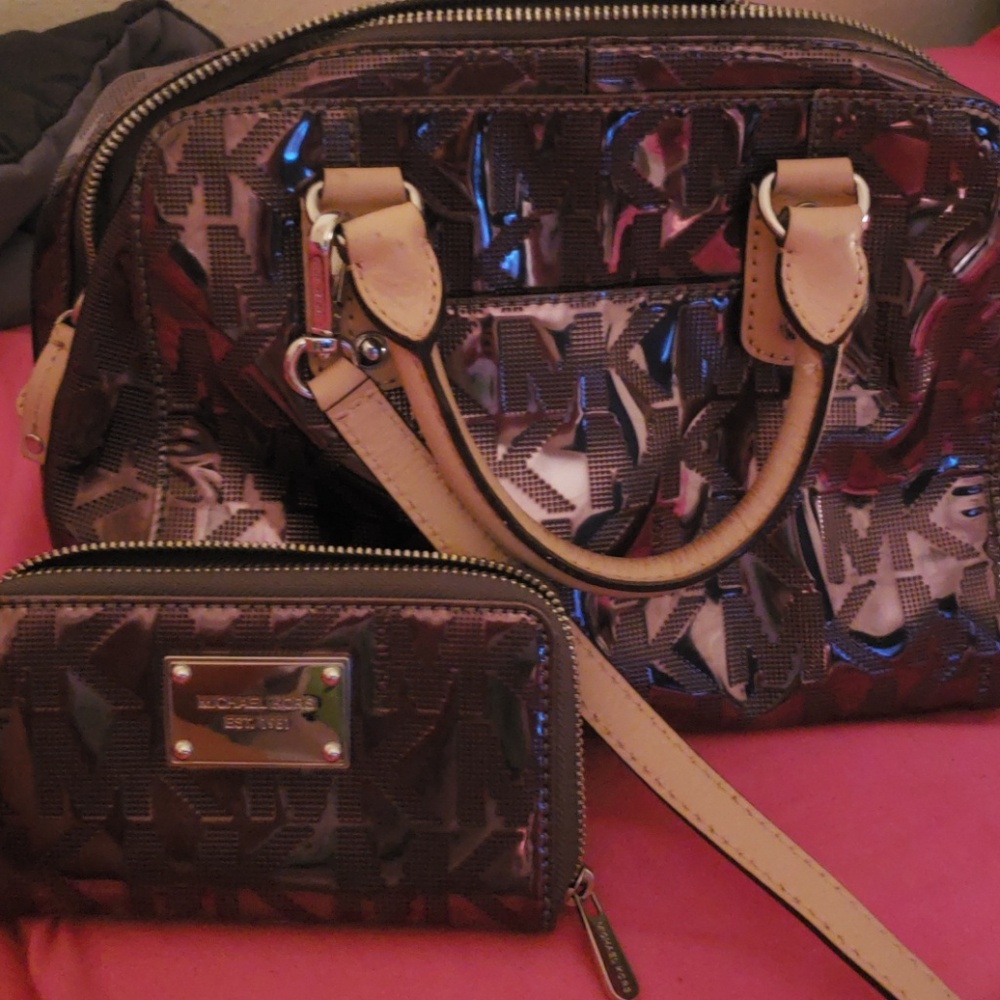 Michael kors wallet and purse
